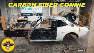 Speed Academy 1977 Toyota Celica DIY Carbon Fiber Roof | Part 2