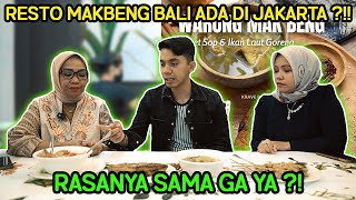 ADY UNI MAMA MAKAN MAKBENG BALI DI JAKARTA, SEMUA TERDIAM PAS MAKAN ‼️KENAPA ⁉️