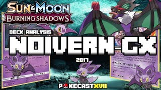 Pokémon Sun & Moon - Burning Shadows Deck Analysis: Noivern-GX