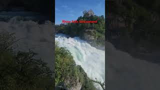 EXPLORE THE WORLD. Rhine falls, Switzerland   #follow