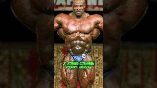 Top 10 Biggest bodybuilders in the world! #shorts