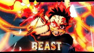 [Beast - tanjiro  - Demon J Slayer TAMV/EDIT] 4K