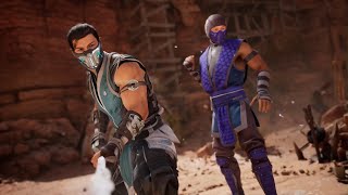 Mortal Kombat 1 - Sub-Zero vs General Shao