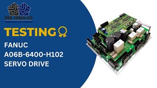 TESTING A FANUC A06B-6400-H102 SERVO DRIVE #industrialelectronics #cnc #pcb #fanuc