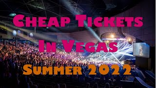 How To Save on Tickets in Las Vegas