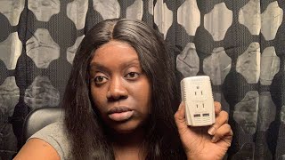 AMAZON PRIME UNBOXING AND REVIEW TRAYCE CONVERTER PLUG FOR HAIR STYLIST