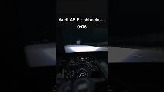 Audi A8 Flashback Crash.. #shorts #flashback