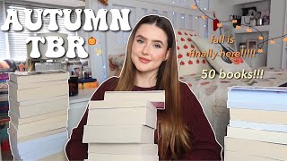 All the BOOKS I want to read this Fall / Autumn 🍂📚☕️🕸️ | Ella Rose Reads