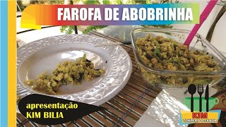 FAROFA DE ABOBRINHA