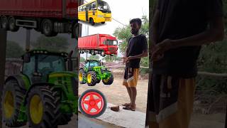 Bus, Truck, Tractor, & Jcb - Vehicle Name Game 😀 ##tractor #bus #jcb #truck #game #viral