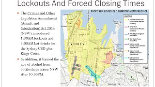 Legal Response (Lockouts) to Alcohol Fuelled Violence (Prelim Legal Studies)