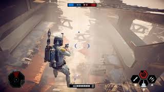 STAR WARS Battlefron 2 Glitch Jakku Boba Fett