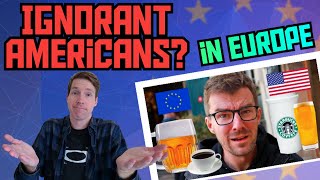 Californian Reacts | USA vs Europe - Guide to CULTURAL DIFFERENCES