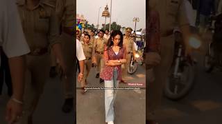 Khushalii Kumar Mobbed By Crowd during Shoot for Her Upcoming Movie #khushaliikumar #shorts #yt