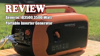 Generac iQ3500 3500-Watt Portable Inverter Generator Review 2024 - Worth Every Penny!