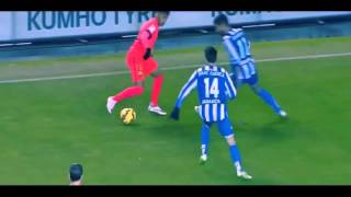 La genialidad de Neymar para irse de dos rivales   Deportivo de La Coruña vs FC Barcelona