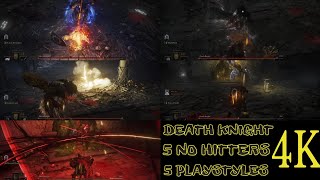 Death Knight(NG+)_5 No Hit Fights, 5 Different Melee Playstyles_PS5 4K HDR+Ray Tracing_Elden Ring