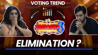 ES WEEK KI VOTING TREND KON HOGA ELIMINATE | TAMASHA SEASON 3 ELIMINATION EPISODE | TAMASHA 3 WINNER