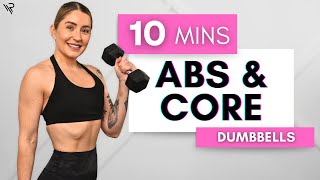 10 Min Dumbbell Abs Workout