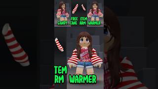 Cara Mendapatkan ITEM GRATIS CANDY CANE ARM WARMER di ROBLOX 😍😍