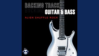 Alien Shuffle Rock Top One Guitar Backing Track E minor