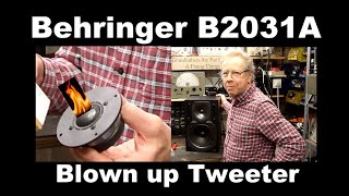 Behringer B2031A studio monitor repair