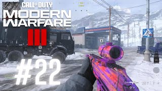 Call of Duty: Modern Warfare III Multiplayer Gameplay Part 22 No Commentary (PS5 4K 60fps)