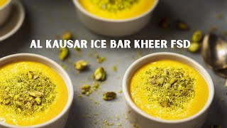 Delicious Al Kauar Ice Bar Kheer: Cooling Bliss in Every Bite!