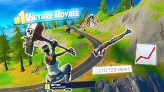 How i hit the most VIRAL Trickshot of Fortnite Season 3...