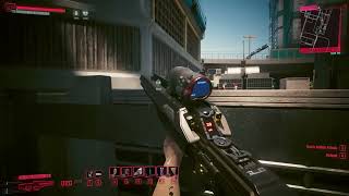 Fully automatic Tech Rifle with Custom Scope - Cyberpunk 2077 Patch 1.7 Wishlist