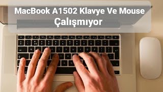 MacBook a1502 keyboard and trackpad not working | MacBook a1502 klavye çalışmıyor