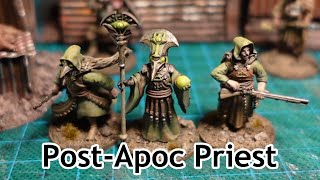 Post-Apoc Radioactive Priest  from Wargames Atlantic Cultist kitbash