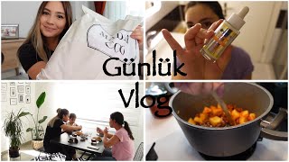 Alışverişler 🛍 Egemen’e yemek 🥘 Misafirim var 👭 Makyajımı çıkaralım 💄 | GÜNLÜK VLOG 🌸