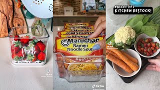 Kitchen and Pantry Random Restock and Organize TikTok Compilation #8 ✨