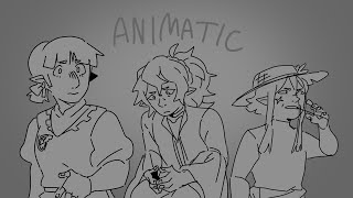 Three of the hardest things to say - DND/OC Animatic