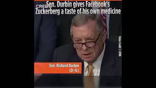 Srt #MyCityHelpline.com Mr.Zuckerberg taste your own medicine ! - Sen. Richard Durban