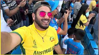 I Went to see a live CRICKET WORLD CUP MATCH #ausvsnz