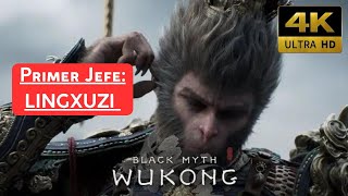 BLACK MYTH WUKONG Primer Jefe: LINGXUZI | GAMEPLAY 4K 60ᶠᵖˢ | COMPLETO EN ESPAÑOL