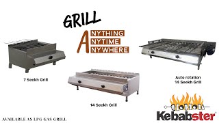 Barbeque Grill | Gas Grill | Kebab Grill Machine for barbeque