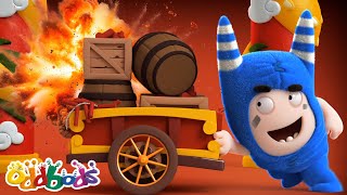 Pogo's Fireworks | Oddbods Full Episode | Funny Cartoons for Kids