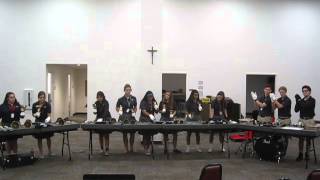 Bourgade Catholic Handbell Choir plays "Counting Stars"