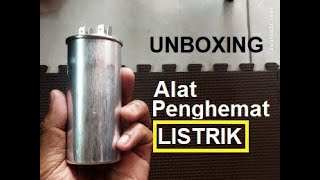 unboxing Kapasitor super besar alat penghemat listrik