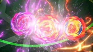 *DOUBLE PROMINENCE DIVE* Phenomeno Payne VS Ilya&Basara | Beyblade Burst DB Epsiode 41