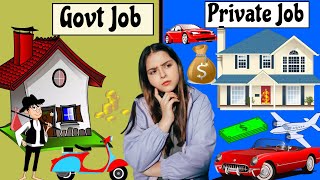 what is best job ? Govt Job | Private Job | why found govt gob in 2024 | Rakesh Godara