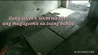 diy-ilang tiles ang magagamit sa isang bahay or room