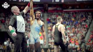 Social Highlight - Kizahn Clarke, UNC (@NCAAWrestling)