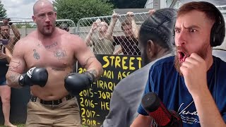 BEEFY SKINHEAD SAVAGE KO |  PRISON GRUDGE MATCH | Packetson