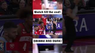 💨 Dribble Magic, Slam Finish! Astounding play unfolds! 🏀💫 Click for brilliance NOW!