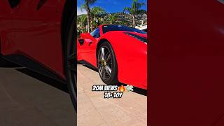 100M views . RED FERRARI 😍😍 | MONOCO  | LUXURY CARS #FERRARI #EDIT #shots #viralshorts