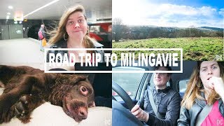 SCOTLAND ROADTRIP TO MILNGAVIE + 10K STEPS | VLOG